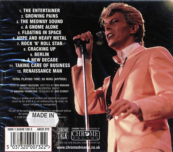 David Bowie - Maximum Bowie: The Unauthorised Biography Of David Bowie (CD)
