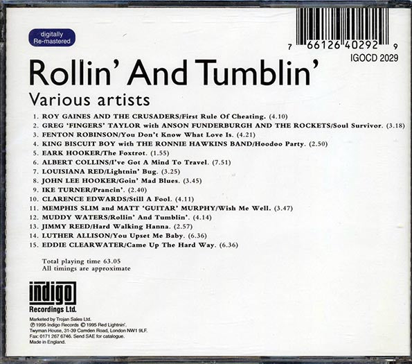 Muddy Waters, Roy Gaines, Louisiana Red, Etc. - Rollin' And Tumblin' (CD)