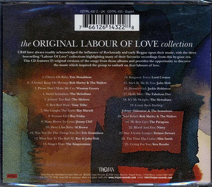 The Melodians, The Slickers, Eric Donaldson, Bob Marley & The Wailers, Etc. - The Original Labour Of Love Collection (CD)