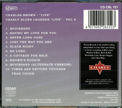 Charles Brown - Live (CD)