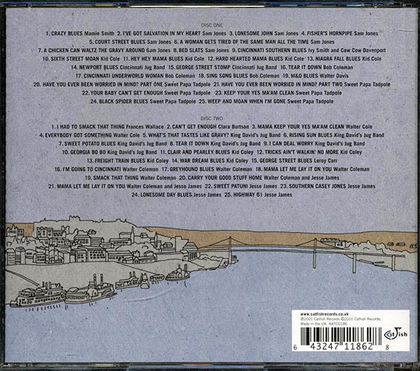 Sam Jones, Kid Cole, Sweet Papa Tadpole, Kid Coley, Etc. - Cincinnati Blues (50 tracks) (CD)