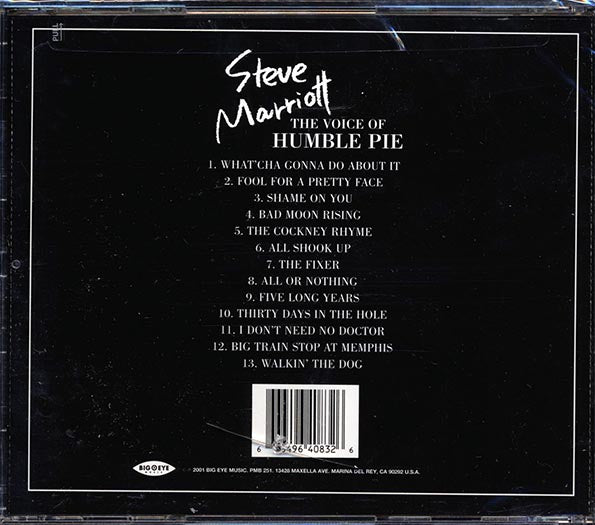 Steve Marriott - Live At Dingwalls (CD)