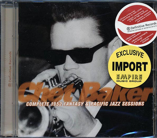 Chet Baker - Complete 1952 Fantasy & Pacific Jazz Sessions (CD)