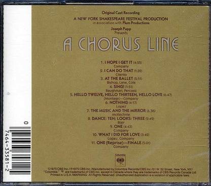 Various - A Chorus Line (CD)