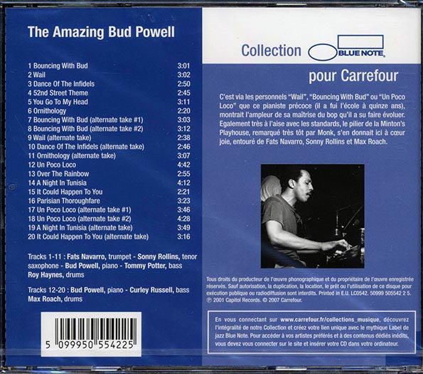 Bud Powell - The Amazing Bud Powell (CD)