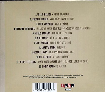 Willie Nelson, Glen Campbell, Freddie Fender, Merle Haggard, Etc. - Country Classics Live (CD)