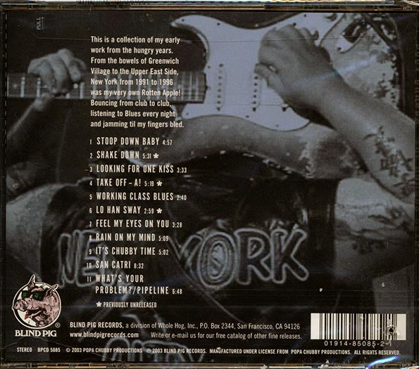 Popa Chubby - The Hungry Years (CD)