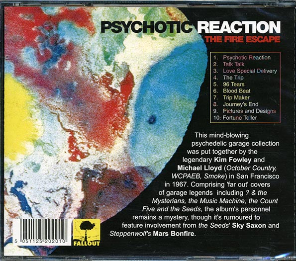 The Fire Escape - Psychotic Reaction (CD)