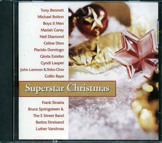 John Lennon, Mariah Carey, Frank Sinatra, Michael Bolton, Etc. - Superstar Christmas (CD)