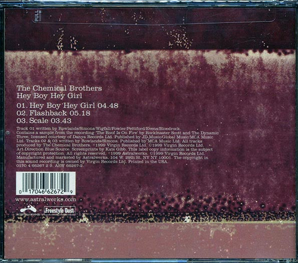 The Chemical Brothers - Hey Boy Hey Girl (CD)