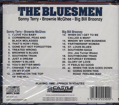 Sonny Terry, Brownie McGhee, Big Bill Broonzy - The Bluesmen (CD)