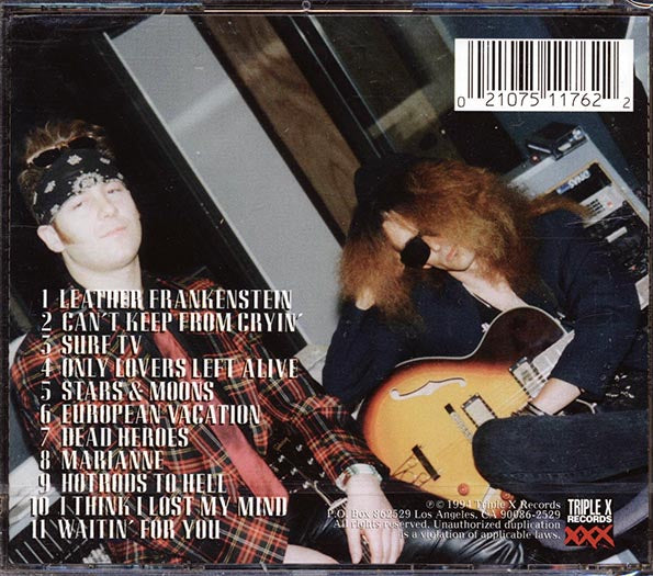 Jeff Dahl & The Spiders From Uranus - Leather Frankenstein (CD)