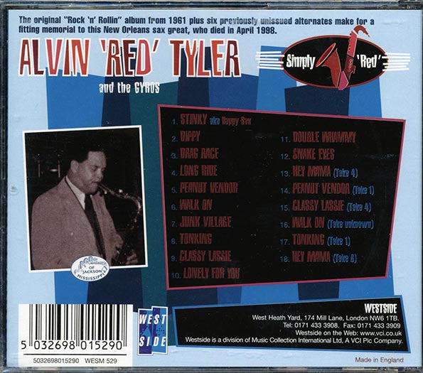 Alvin Red Tyler & The Gyros - Simply Red (CD)