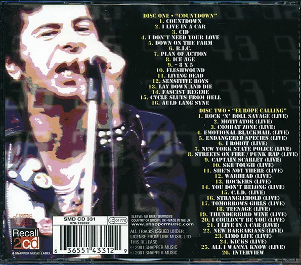 UK Subs - Countdown (CD)