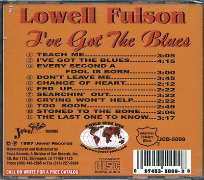 Lowell Fulson - I've Got The Blues (CD)