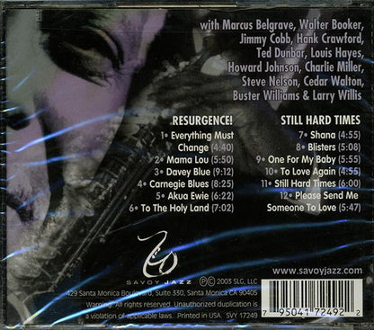 David Fathead Newman - Lone Star Legend: Still Hard Times Resurgence (CD)