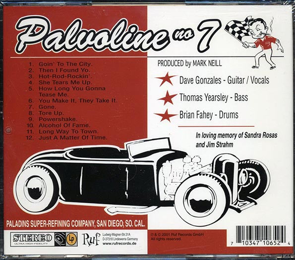 Paladins - Palvoline No 7 (CD)
