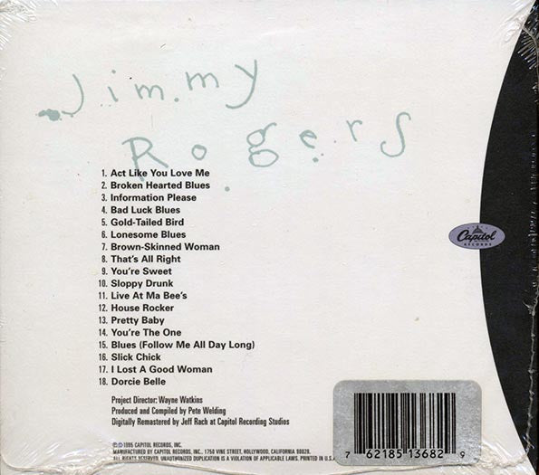Jimmy Rogers - Chicago Blues Masters Volume 2 (CD)