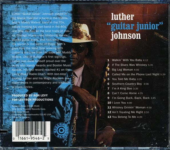 Luther Guitar Junior Johnson - Country Sugar Papa (CD)