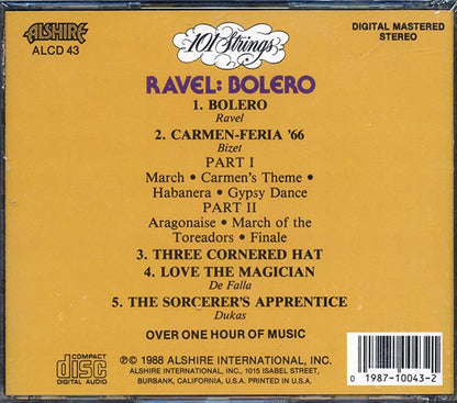 101 Strings - Ravel: Bolero (CD)