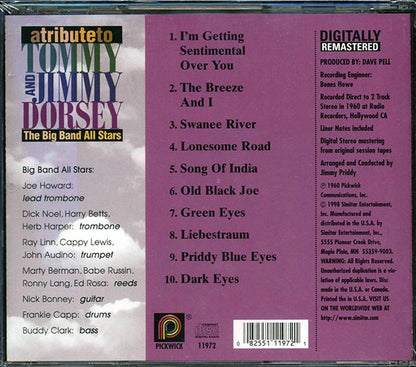 The Big Band All-Stars - A Tribute To Tommy And Jimmy Dorsey (CD)