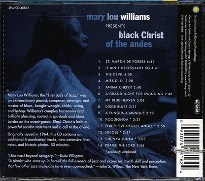 Mary Lou Williams - Black Christ Of The Andes (marked/ltd stock) (CD)