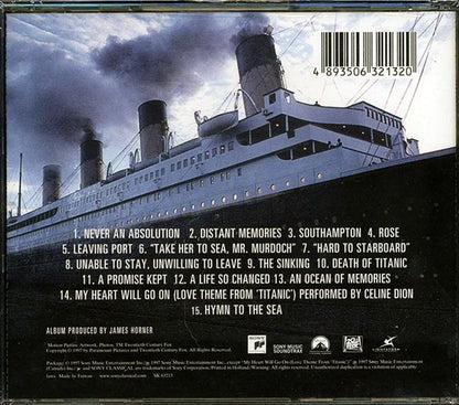 James Horner - Titanic: Music From The Motion Picture (CD)