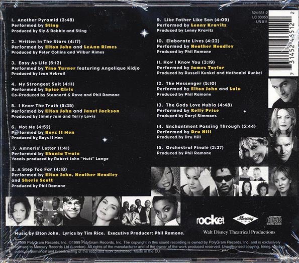 Elton John, Tim Rice - Aida (CD)