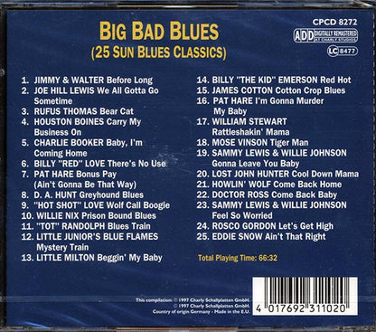 Jimmy & Walter, Joe Hill Louis, Rufus Thomas, Etc. - Big Bad Blues: 25 Sun Blues Classics (CD)