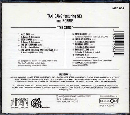 The Taxi Gang, Sly & Robbie - The Sting (CD)