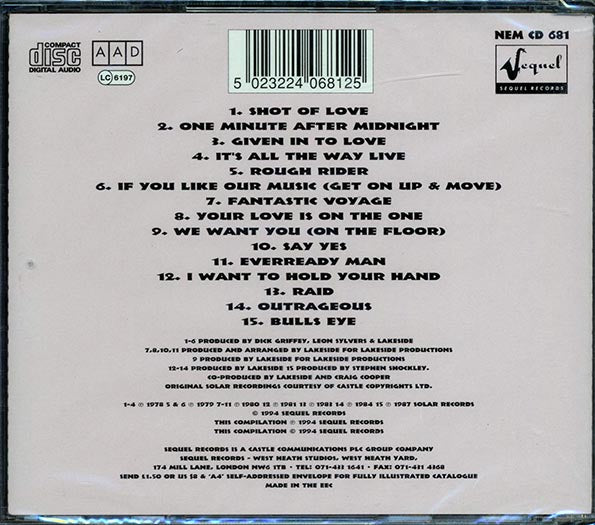 Lakeside - The Best Of Lakeside (CD)