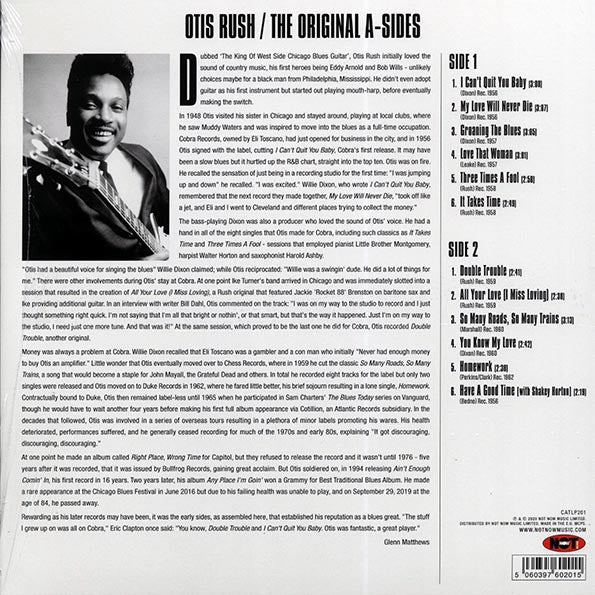 Otis Rush - The Original A-Sides (LP) - PureSound Records