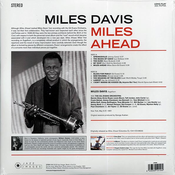 Miles Davis + 19, Gil Evans - Miles Ahead (ltd. ed.) (LP) - PureSound Records