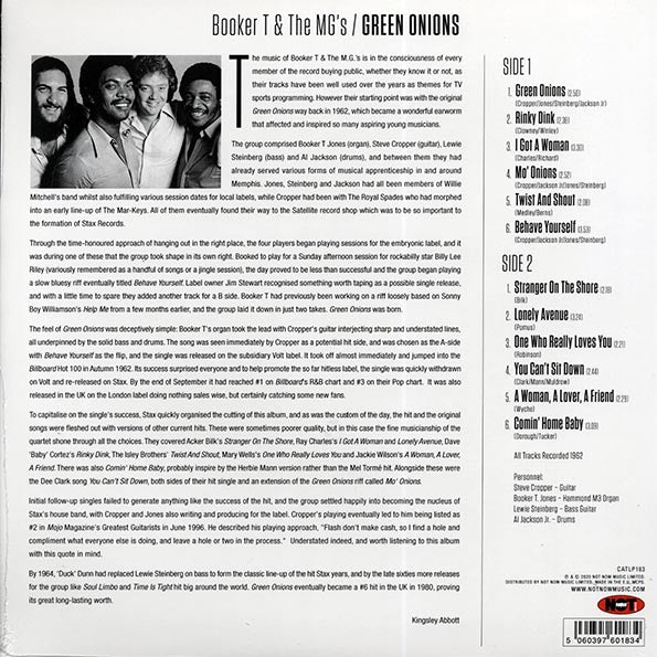 Booker T & The MG's - Green Onions (LP) - PureSound Records