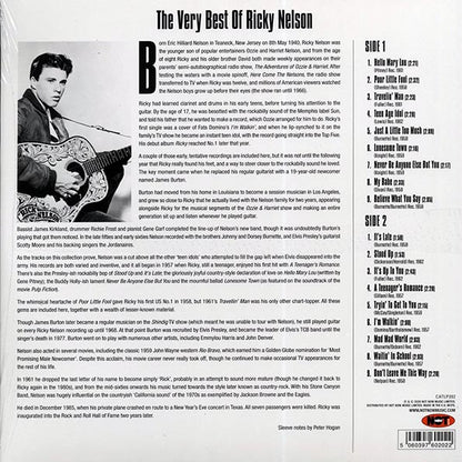 Ricky Nelson - The Very Best Of Ricky Nelson (LP)