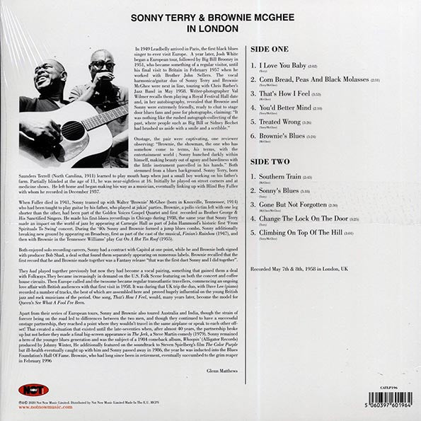 Brownie McGhee, Sonny Terry - In London (LP) - PureSound Records