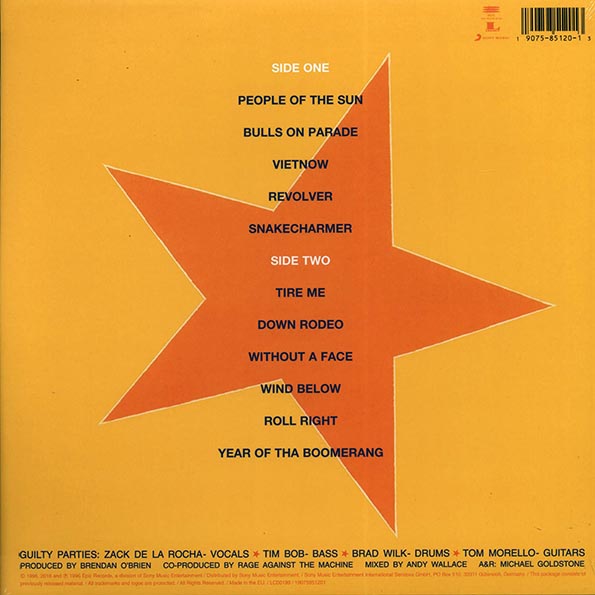 Rage Against The Machine - Evil Empire (incl. mp3) (180g) (LP)