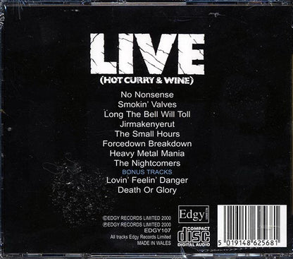 Holocaust - Live: Hot Curry & Wine (CD)