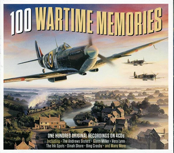 Glenn Miller, Les Brown, Duke Ellington, Mills Brothers, Kay Kyser, Etc. - 100 Wartime Memories (100 tracks) (4xCD) (CD)