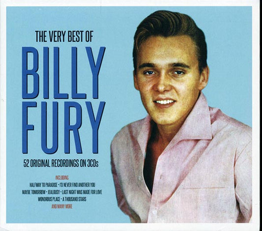 Billy Fury - The  Very Best Of Billy Fury: 52 Original Recordings (52 tracks) (3xCD) (CD)