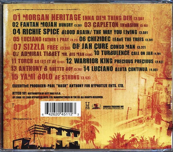 Morgan Heritage, Jah Cure, Fantan Mojah, Capleton, Sizzla, Admiral Tibet, Etc. - Contemporary Roots Reggae Volume 1 (CD)