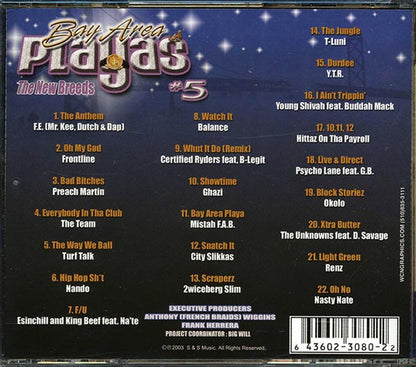 Frontline, Preach Martin, The Team, Turf Talk, Etc. - Bay Area Players #5: The New Breeds (CD)