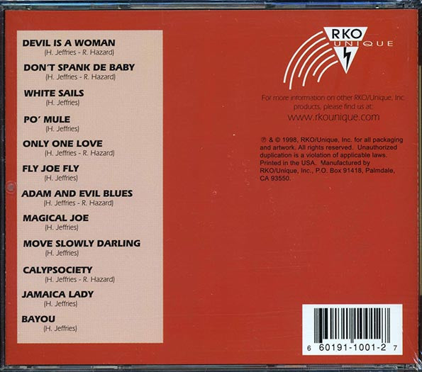 Herb Jeffries - Jamaica (CD)
