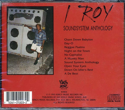I Roy - Soundsystem Anthology (CD)