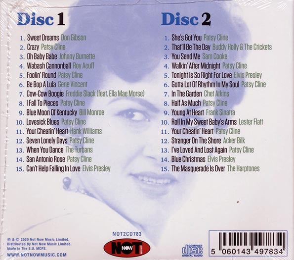 Patsy Cline, Don Gibson, Roy Acuff, Gene Vincent, Etc. - Sweet Dreams: Classic Tracks By Patsy Cline And Many Others As Featured In The Original Motion Picture (30 tracks) (CD)