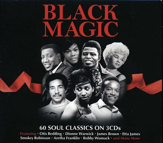 Eddie Floyd, Bobby Bland, Aaron Neville, Etta James, Etc. - Black Magic: 60 Soul Classics (60 tracks) (3xCD) (CD)