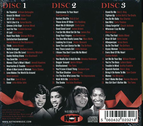 Eddie Floyd, Bobby Bland, Aaron Neville, Etta James, Etc. - Black Magic: 60 Soul Classics (60 tracks) (3xCD) (CD)