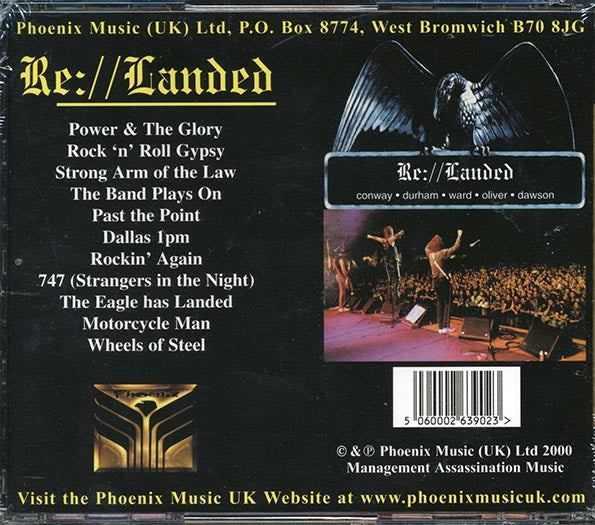Oliver/Dawson Saxon - Re://Landed (CD)