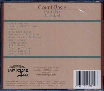 Count Basie - Live In 1953! At Birdland (CD)