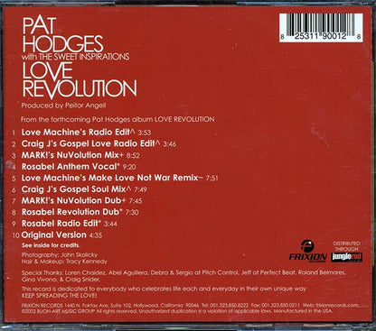 Pat Hodges, The Sweet Inspirations - Love Revolution (CD)